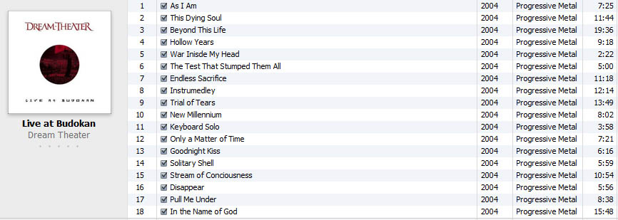 Dream Theater - Live at Budokan